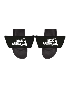 Badelatschen "RICK ARENA Logo" schwarz