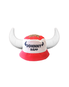 Fischerhut mit Hörnern "JOHNNY DÄPP"