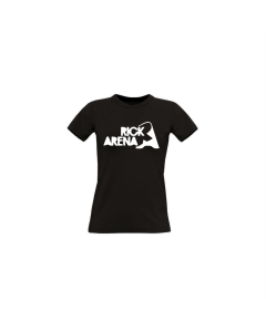 Girly-Shirt "RICK ARENA Logo" schwarz