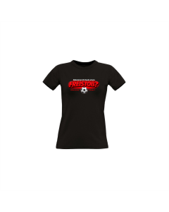 Girly-Shirt "FREISTOß" schwarz