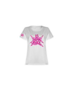 Girly-Shirt "HONK N ROLL" weiß