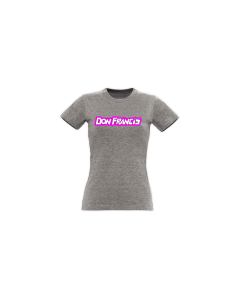 Girly-Shirt "DON FRANCIS Logo" grau