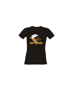 Girly-Shirt "BIER-TORNADO" schwarz
