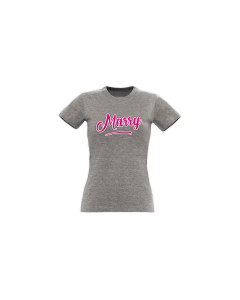 Girly-Shirt "MARRY Logo" grau