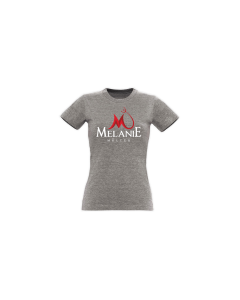 Girly-Shirt  "MELANIE MÜLLER Logo" grau