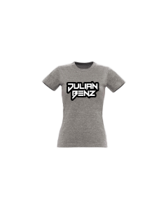 Girly-Shirt "JULIAN BENZ Logo" grau