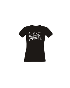 Girly-Shirt "RINSCHI Logo" schwarz