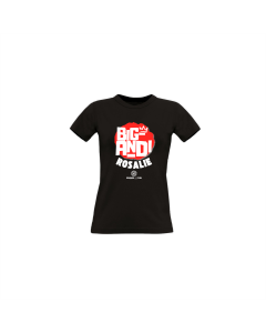 Girly-Shirt "ROSALIE" schwarz