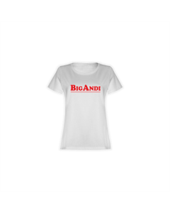 Girly-Shirt "BIGANDI Logo" weiß