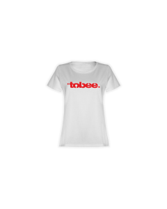Girly-Shirt "TOBEE Logo" weiß