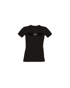 Girly-Shirt "OSSIWOOD" Blackedition, schwarz