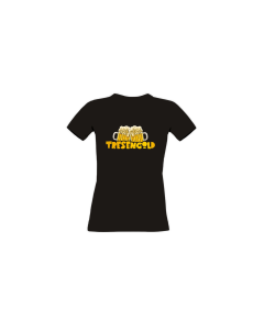 Girly-Shirt "TRESENGOLD" schwarz