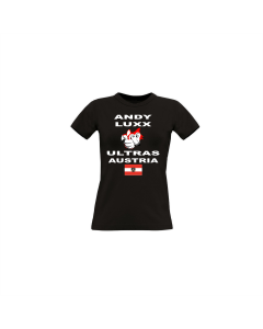 Girly-Shirt „ANDY LUXX ULTRAS AUSTRIA” schwarz