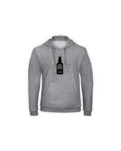 Kapuzen Sweat-Shirt "ICH LIEBE DICH" grau (DB)