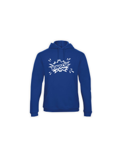 Kapuzen Sweat-Shirt "RINSCHI Logo"  blau
