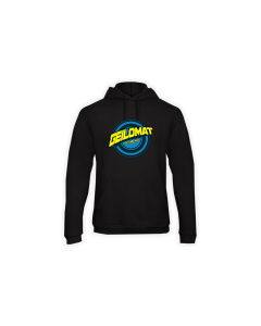 Kapuzen Sweat-Shirt "GEILOMAT Logo" (bunt) schwarz