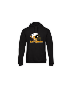 Kapuzen Sweat-Shirt "BIER-TONADO" schwarz
