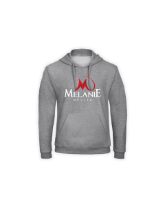 Kapuzen Sweat-Shirt "MELANIE MÜLLER Logo" grau