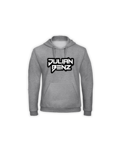 Kapuzen Sweat-Shirt "JULIAN BENZ Logo" grau