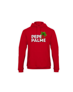 Kapuzen Sweat-Shirt "PEPE PALME Logo" rot