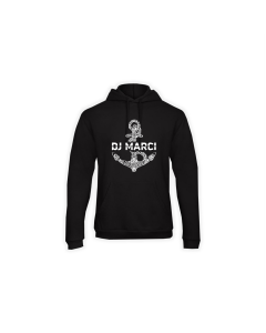 Kapuzen Sweat-Shirt "ANKER" schwarz