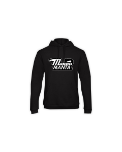 Kapuzen Sweat-Shirt "MANNI MANTA Logo" schwarz
