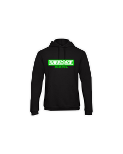 Kapuzen Sweat-Shirt "SABBOTAGE Logo" schwarz