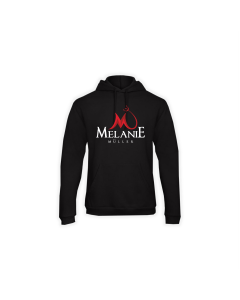 Kapuzen Sweat-Shirt "MELANIE MÜLLER Logo" schwarz