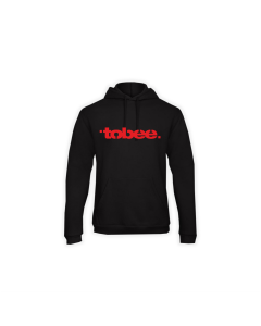 Kapuzen Sweat-Shirt "TOBEE Logo" schwarz