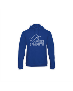 Kapuzen Sweat-Shirt "MEIKI RAKETE Logo" blau
