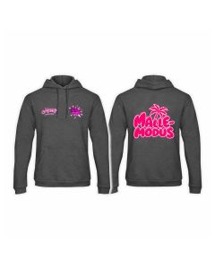 Kapuzen Sweat-Shirt "MALLEMODUS" dunkelgrau