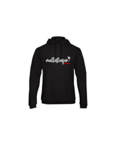 Kapuzen Sweat-Shirt "MALLEFLIEGER" schwarz