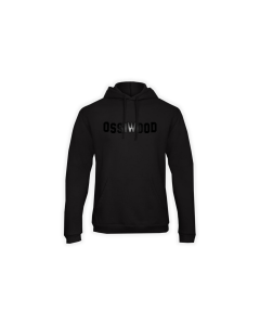 Kapuzen Sweat-Shirt "OSSIWOOD" Blackedition, schwarz