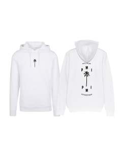 Kapuzen Sweat-Shirt „Pepe Palme PMI” weiß
