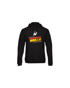 Kapuzen Sweat-Shirt "Schnelle Brille STADION VERSION" schwarz