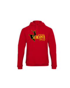 Kapuzen Sweat-Shirt "SEÑORITA"  rot