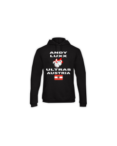 Kapuzen Sweat-Shirt „ANDY LUXX ULTRAS AUSTRIA” schwarz