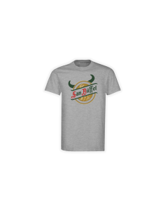 T-Shirt „SAN BÜFFEL”  grau