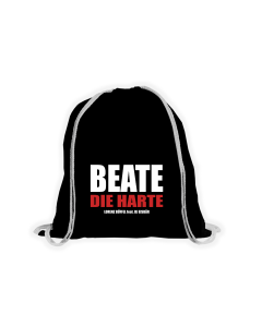 Stoffbeutel „BEATE DIE HARTE” schwarz