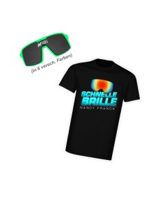 Set "SCHNELLE BRILLE", Brille + T-Shirt