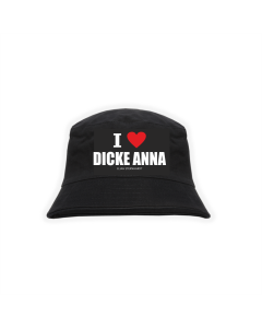 Fischerhut "DICKE ANNA" schwarz