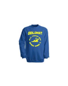Sweat-Shirt "ALLE TRINKEN BIER" blau