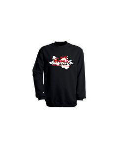 Sweat-Shirt "EVIVA MALLORCA" schwarz