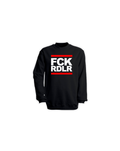 Sweat-Shirt "FCK RDLR" schwarz