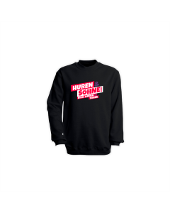 Sweat-Shirt "HUREN & SÖHNE" schwarz