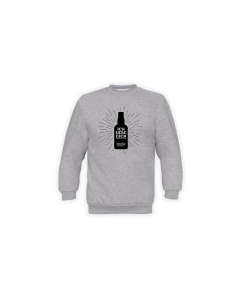 Sweat-Shirt "ICH LIEBE DICH" grau (DB)