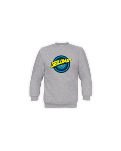 Sweat-Shirt "GEILOMAT Logo" (bunt) grau