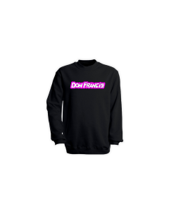 Sweat-Shirt "DON FRANCIS Logo" schwarz