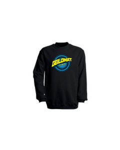 Sweat-Shirt "GEILOMAT Logo" (bunt) schwarz