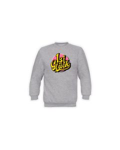 Sweat-Shirt "ISI GLÜCK Logo" grau